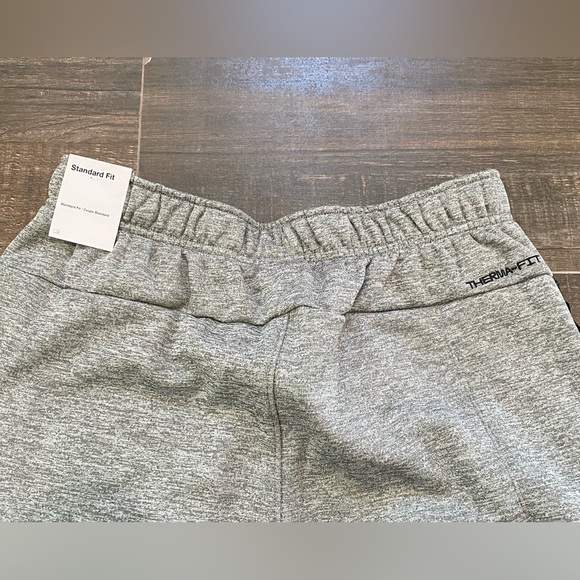 NEW Nike Therma Men's Small Tall Therma-FIT Open Hem Fitness Pants - Gray - Picture 10 of 12